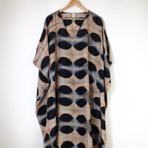 Dianna - Pure Silk Kaftan Dress