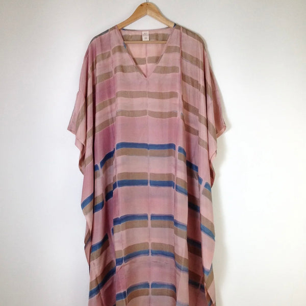 Dianna - Pure Silk Kaftan Dress