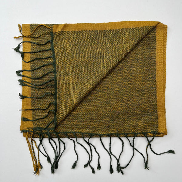 Eri Silk Scarf with Natural Dye