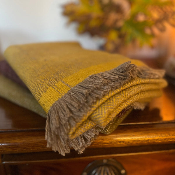 Cashmere Scarf - Mustard