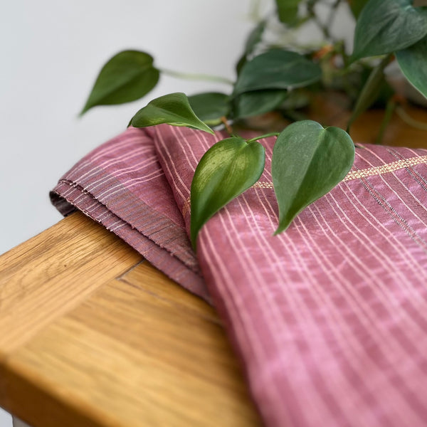 Beth - Mulberry Silk And Khadi Cotton Scarf