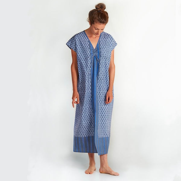 Khadi Cotton Kaftan Dress