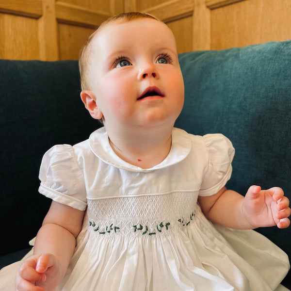 Rosalind - Artisan Hand Smocked Cotton Dress