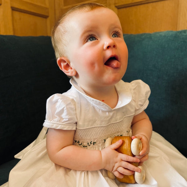 Rosalind - Artisan Hand Smocked Cotton Dress