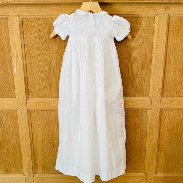 Rose - Hand Smocked Heirloom Christening/Baptism Robe