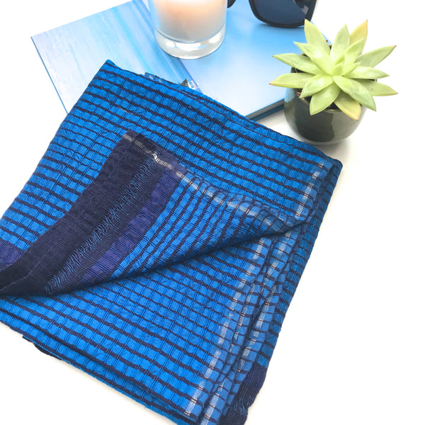 Beth - Mulberry Silk And Khadi Cotton Scarf